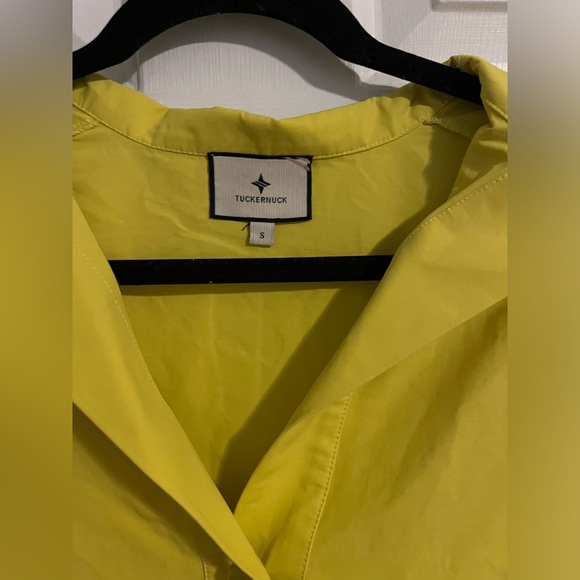 NWOT Tuckernuck  🍋Citron 🍋 Feather Willow Blouse size small *sold out online - Picture 9 of 9